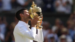 Djokovic restrains blazing Kyrgios to proceed with Wimbledon love story
