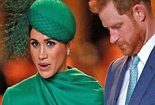 Meghan Markle and Harry had a “monumental row” with the royals