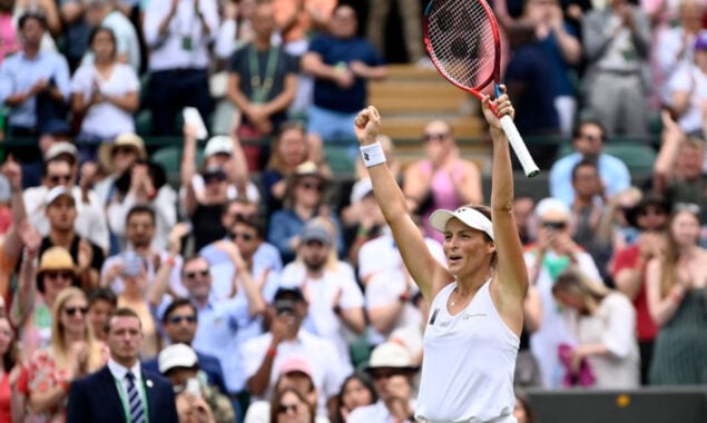 Maria rallies to paralyze Ostapenko and arrive at Wimbledon quarters