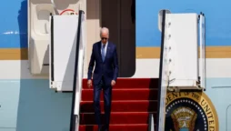 Joe Biden makes his first presidential trip to the Middle East