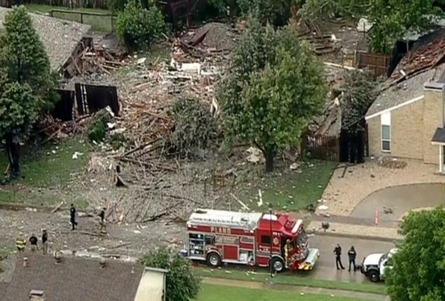 Home explosion in Plano trembles the neighbourhood
