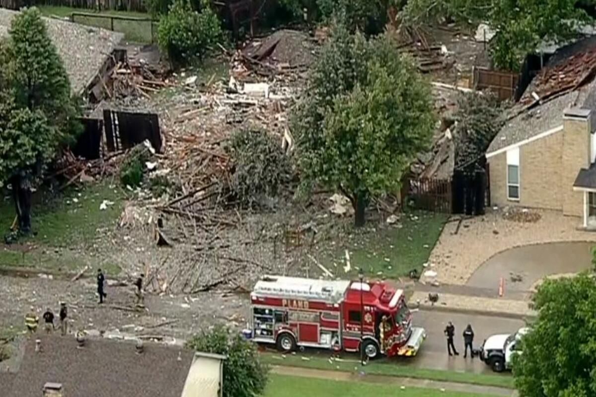 Home explosion