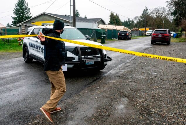 Washington man arrested after killing intruder who broke into home