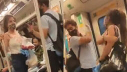 girl slaps man
