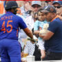 Rohit Sharma gives chocolate to young spectator, see photo