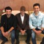 Sunny Deol, Dharmendra, and Bobby Deol share great moment