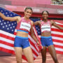Sydney McLaughlin, Muhammad Rivals prepared for 400m
