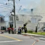 Multiple structures are destroyed by a large fire in Tappahannock
