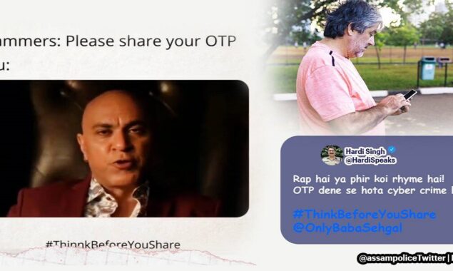 Scammers requesting OTP receive a chilly response from the Assam Police: beatboxing by Baba Sehgal