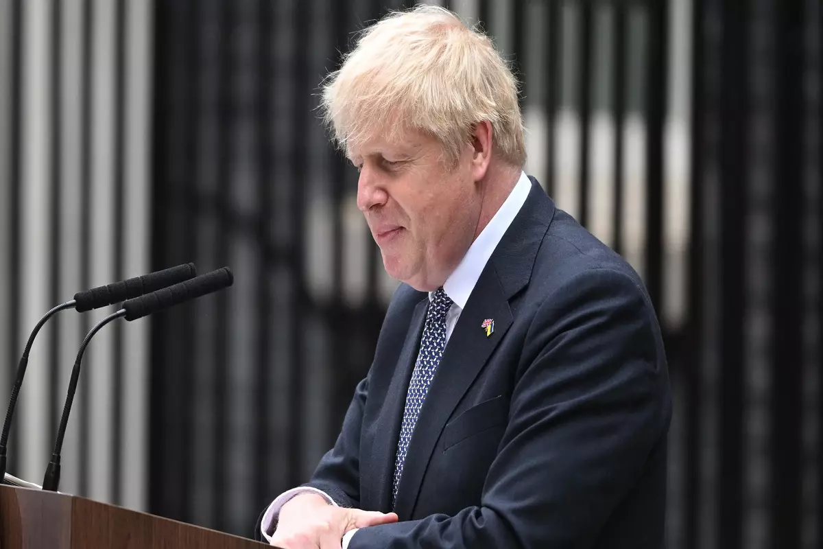 British Prime Minister Boris Johnso