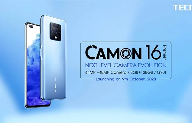 Tecno Camon 16 Premier Price in Pakistan and Specs