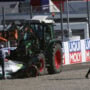 Verstappen on post in Austria as Mercedes crash
