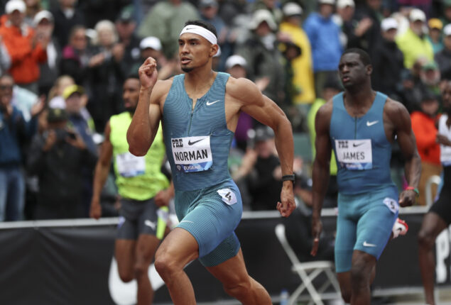 Michael Norman: American digs profound to convey 400m gold
