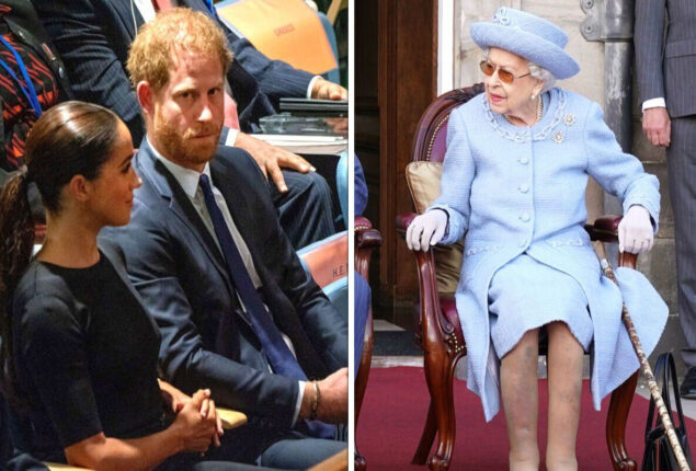 Queen often visited Harry and Meghan out of concern