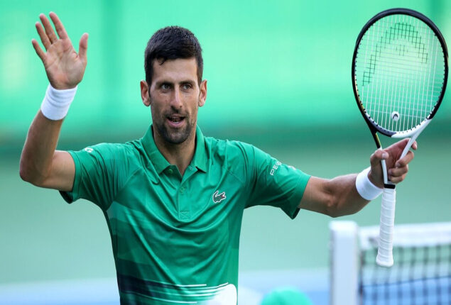 Novak Djokovic: Appeal to permit to play U.S. Open reaches 12,000 marks