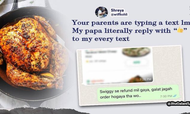 Internet users are in tears after the father’s epic response to his son’s incorrect meal order