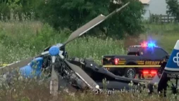 Medical helicopter crashes responding to fatal vehicle crash