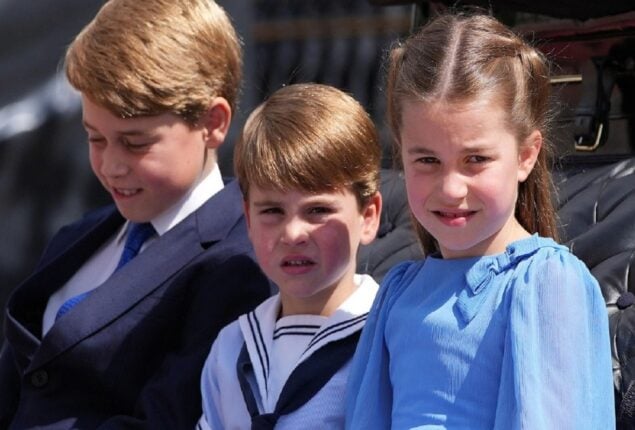 Prince George is put in his place by Princess Charlotte in a move you might have missed