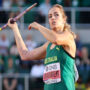 Kelsey-Lee Barber holds javelin title with world-leading throw