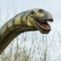 In Japan, athletes compete while dressed as dinosaurs