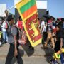 State of emergency declared in Sri Lanka as president flees to the Maldives