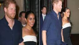 Prince Harry and Meghan Markle enjoy dining in New York after the speech
