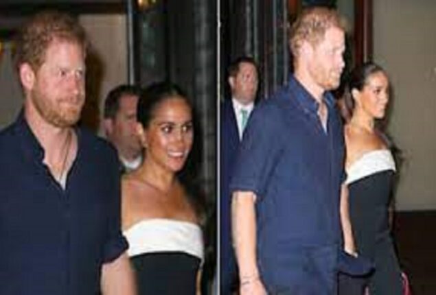Prince Harry and Meghan Markle enjoy dining in New York after the speech