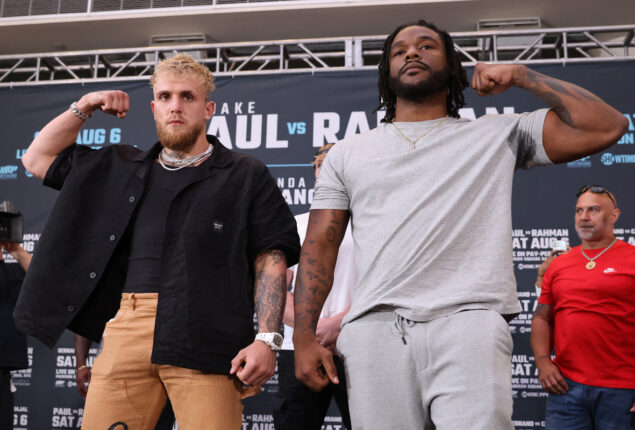 Jake Paul fight cancelled due to Rahman’s weight problems