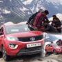 Manali: Car is saved by strangers who work together to cross a large chasm