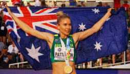 Eleanor Patterson wins world high leap gold with individual best jump