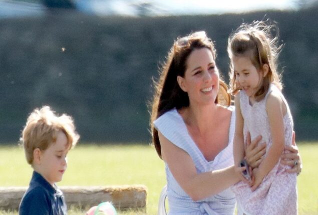 Princess Charlotte acquired the unexpected behavior from her mother Kate