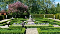 Beautiful garden renovation unveiled by the Queen at a cherished residence