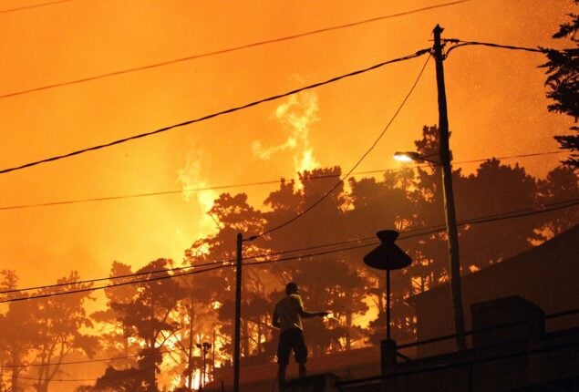 European disastrous heatwave heads toward north