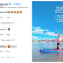 Aashka Goradia performs Sirsasana on a paddle board, Mouni Roy reacts