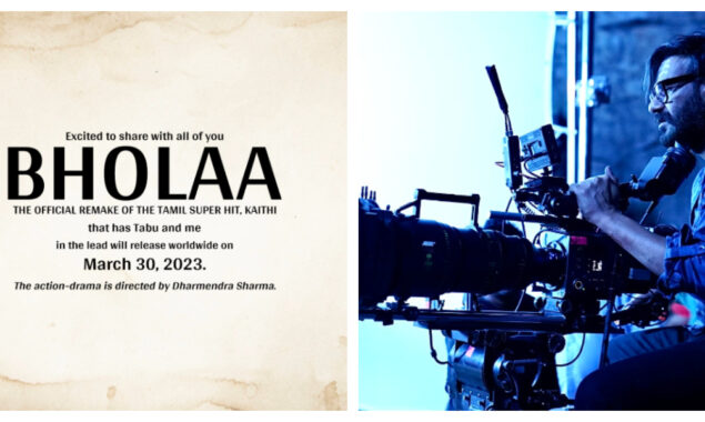 Ajay Devgn will direct Bholaa, a remake of Tamil film Kaithi