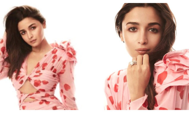 Alia Bhatt Shows Off Her Customized 'Baby On Board' Pink Dress At  Brahmastra Event | Watch