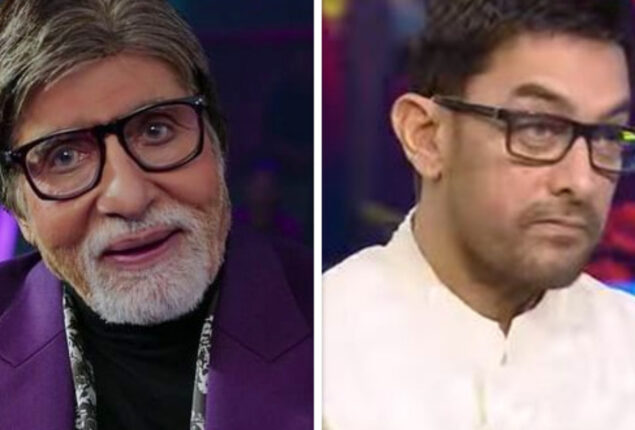 Amitabh Bachchan teasing Aamir Khan about his perfectionism goes viral
