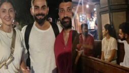 Anushka Sharma and Virat Kolhi spotted in London by fans