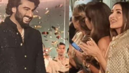 Arjun Kapoor Gives Malaika Arora A flying kiss on the runway