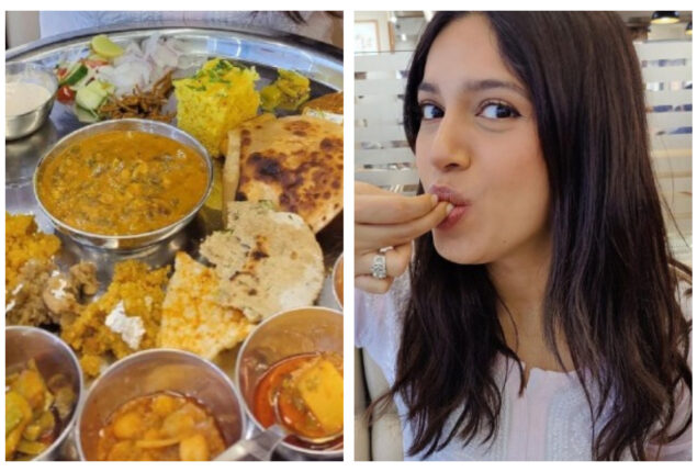 Bhumi Pednekar shares photos of delicious thali; claims to finish it but Aanand L Rai refuses
