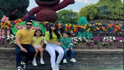 Ayeza Khan and Danish Taimoor vacations in Pennsylvania