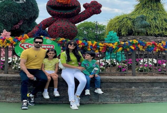 Ayeza Khan and Danish Taimoor vacations in Pennsylvania