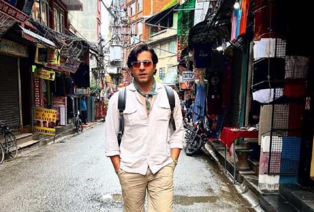 Sheheryar Munawar vacations in Nepal