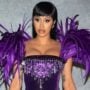 Cardi B denies hitting fan with her microphone