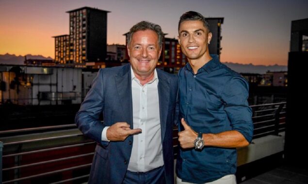 Piers Morgan reveals what he said to Cristiano Ronaldo