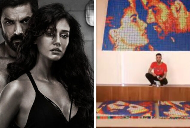 Rubik Cube artist Selwyn Santmajor pays tribute to the cast of Ek Villain Returns
