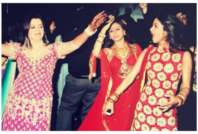 Farah Khan shared a fun flashback photo from her wedding days goes viral