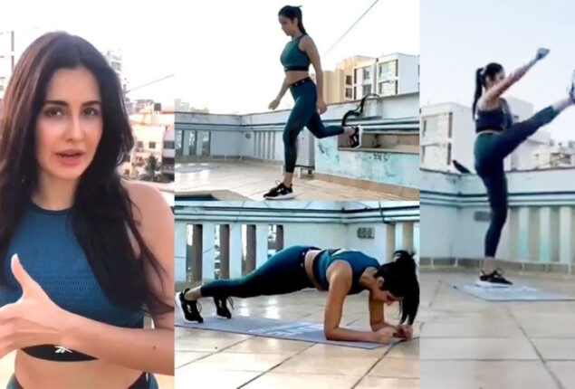 Katrina Kaif is back to her workout routine after Maldives vacation with Vicky Kaushal