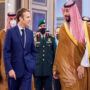 Macron hosts Saudi prince Mohammed bin Salman despite rights outrage