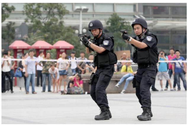 Chinese police